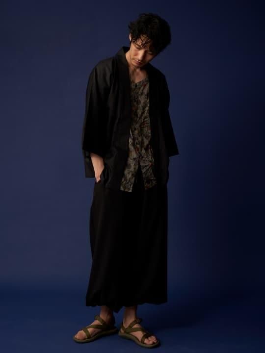 和ROBE / SATIN HANTEN / BLACK photo