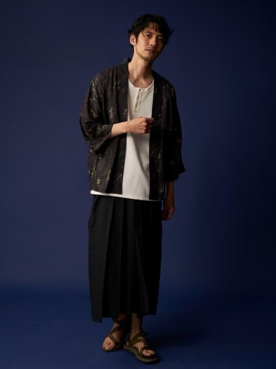 【予約商品】和ROBE / LIBERTY HANTEN / BLACK photo