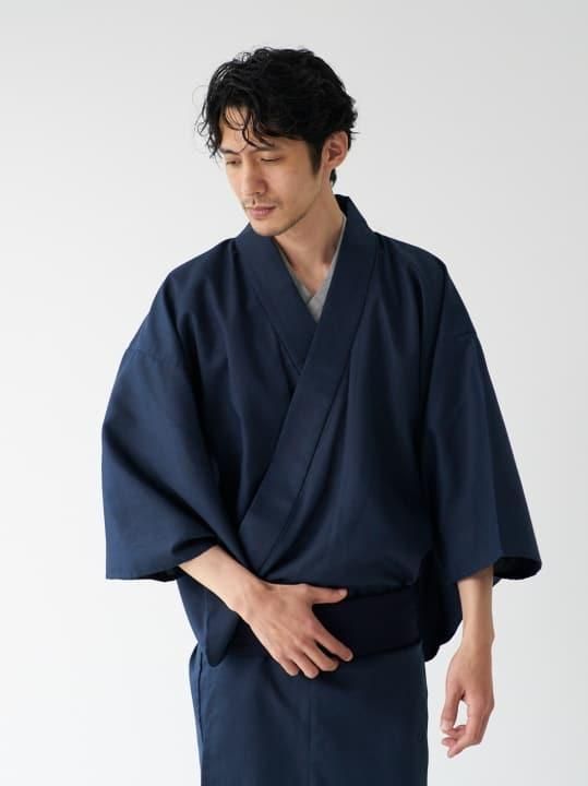 【予約商品】和ROBE / DRY SERGE YUKATA / NAVY photo