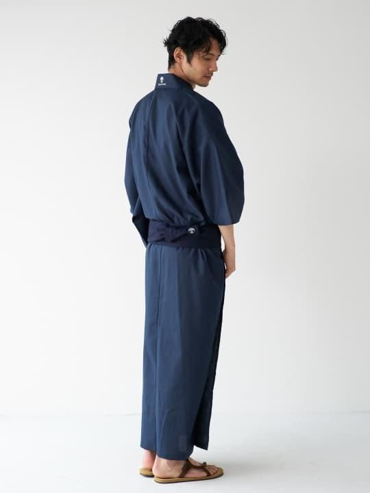 【予約商品】和ROBE / DRY SERGE YUKATA / NAVY photo