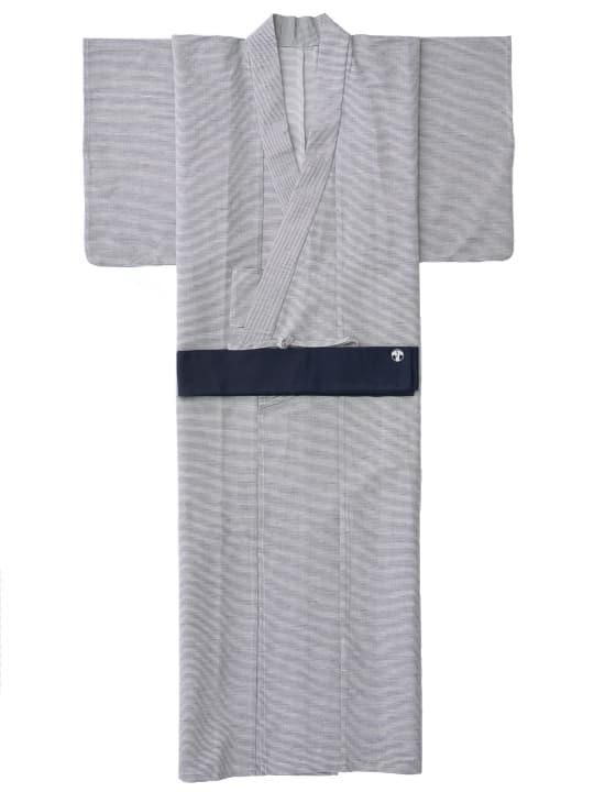 【予約商品】和ROBE / HICKORY YUKATA / GRAY photo