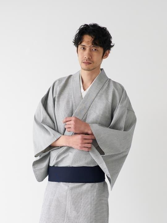 【予約商品】和ROBE / HICKORY YUKATA / GRAY photo