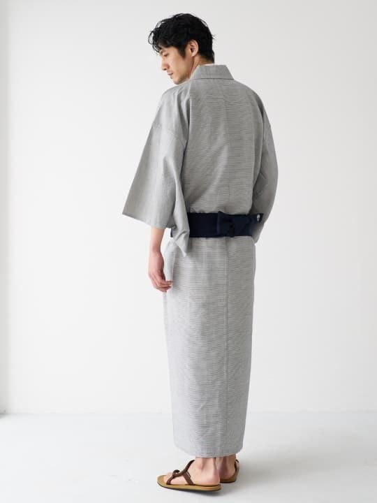 【予約商品】和ROBE / HICKORY YUKATA / GRAY photo