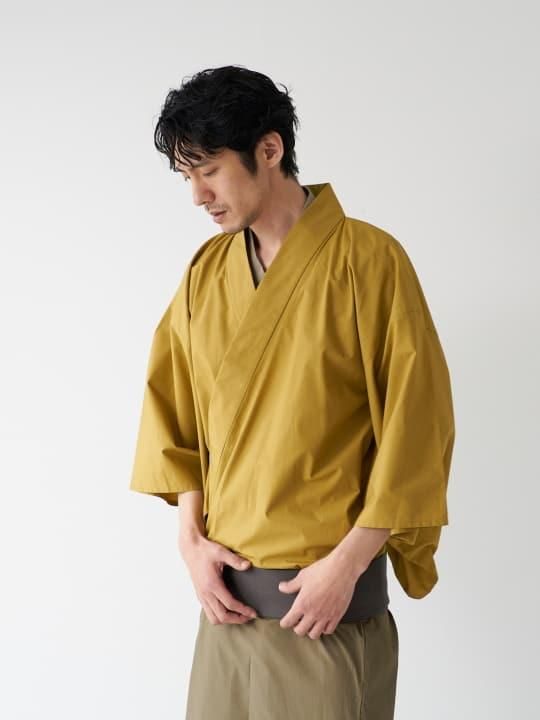 【予約商品】和ROBE / BI-COLOR YUKATA / MUSTARD x OLIVE photo