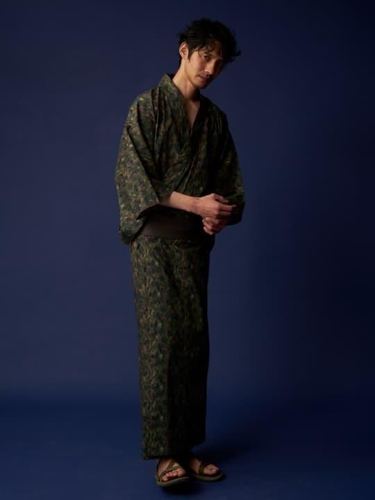 【予約商品】和ROBE / LIBERTY YUKATA / GREEN photo