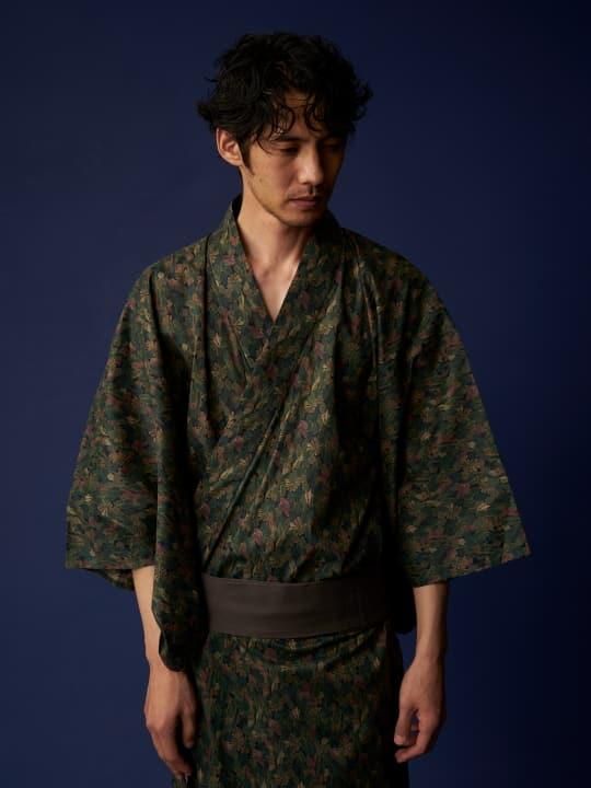 【予約商品】和ROBE / LIBERTY YUKATA / GREEN photo