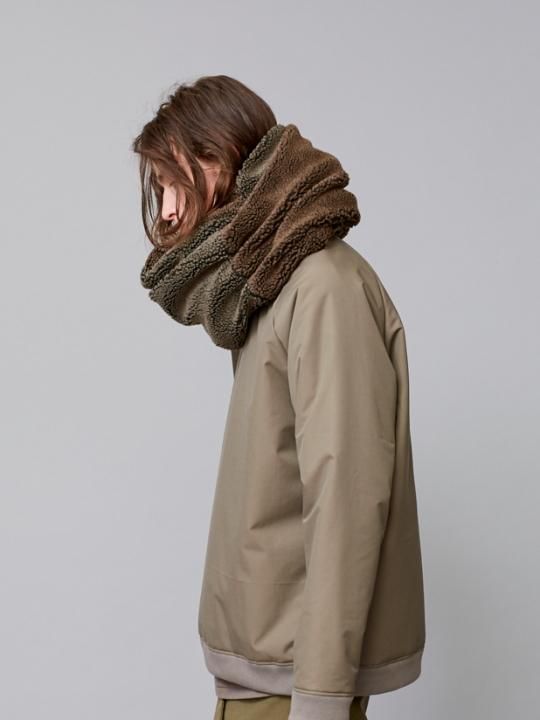 TROVE / WARM LOOP MUFFLER / BROWNxOLIVE photo