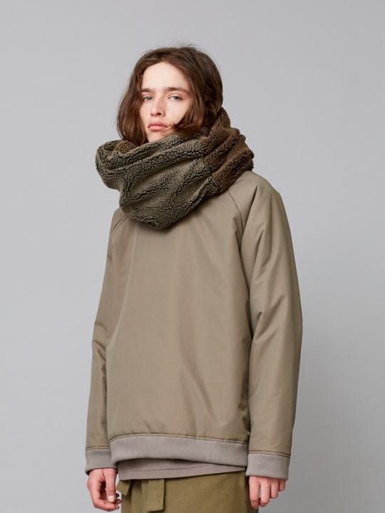 TROVE / WARM LOOP MUFFLER / BROWNxOLIVE photo