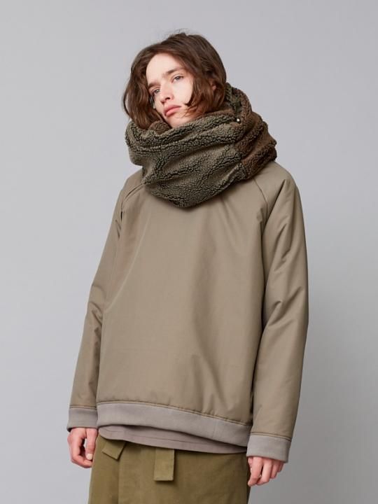 TROVE / WARM LOOP MUFFLER / BROWNxOLIVE photo