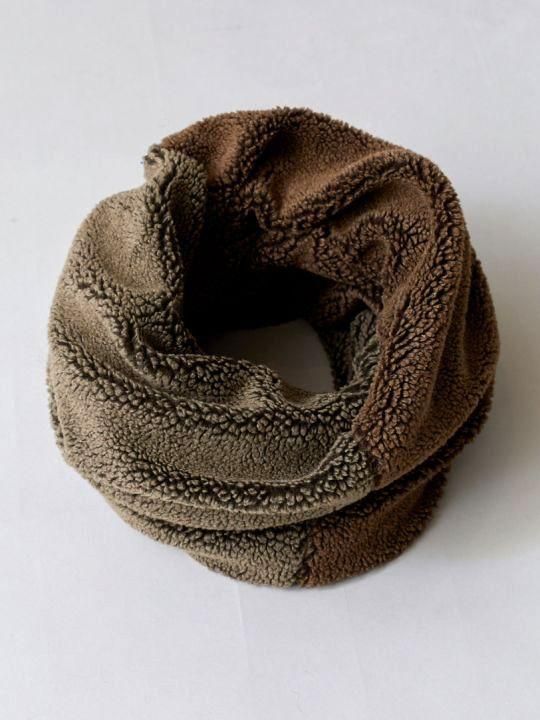 TROVE / WARM LOOP MUFFLER / BROWNxOLIVE photo