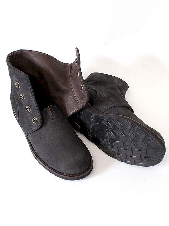 TROVE / POROMIES BOOTS ( NUBUCK LEATHER ) / CHARCOAL photo