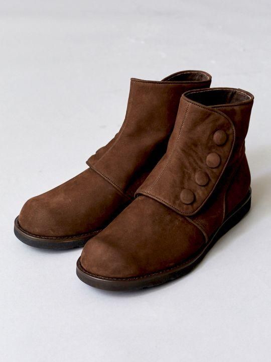 TROVE / POROMIES BOOTS ( NUBUCK LEATHER ) / DARK BROWN photo