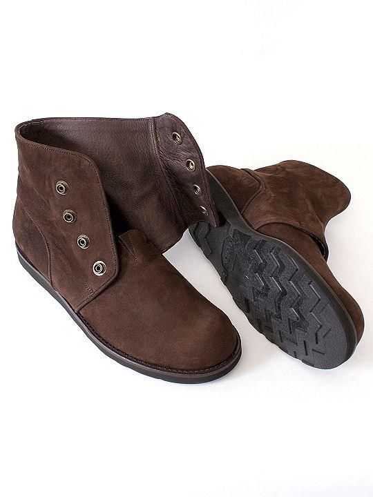 TROVE / POROMIES BOOTS ( NUBUCK LEATHER ) / DARK BROWN photo