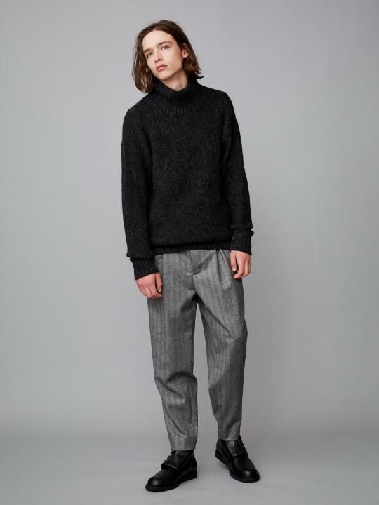 TROVE / RUOHO PANTS / GRAY HERRINGBONE photo