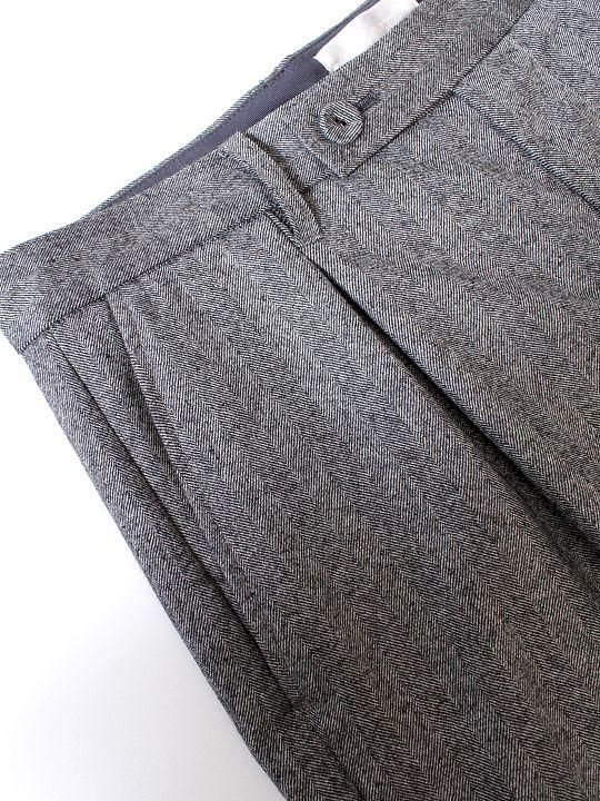 TROVE / RUOHO PANTS / GRAY HERRINGBONE photo