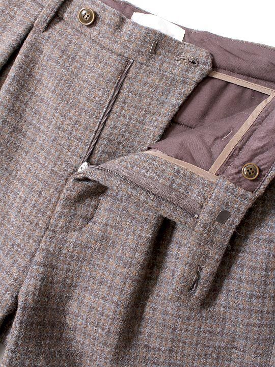 TROVE / RUUTUKA PANTS / GRAY BEIGE photo