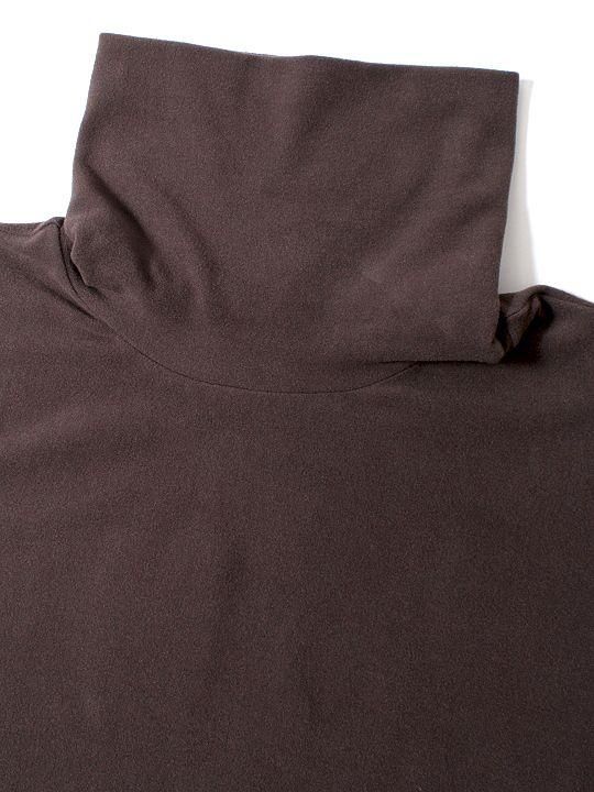 TROVE / SAMA TURTLE NECK / DARK BROWN photo