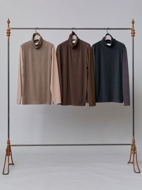 TROVE / SAMA TURTLE NECK / GRAY BEIGE photo
