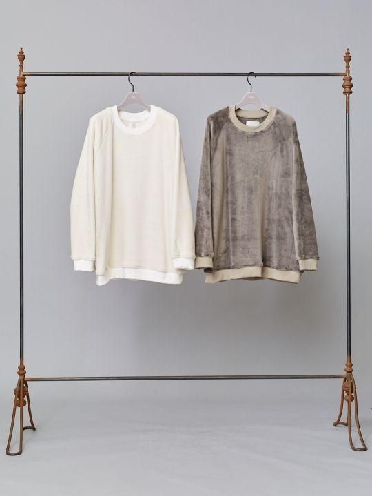 TROVE / POROMIES CREW NECK / KHAKI GRAY photo