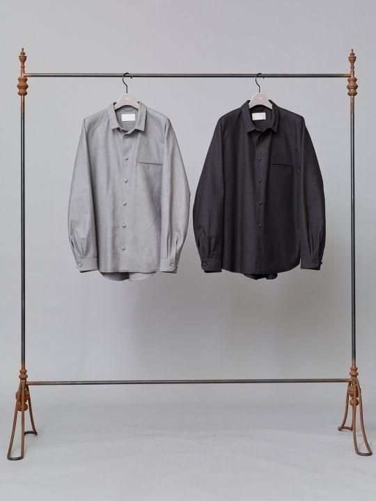 TROVE / INSIDE SHIRT ( SEASON TEX ) / GRAY photo