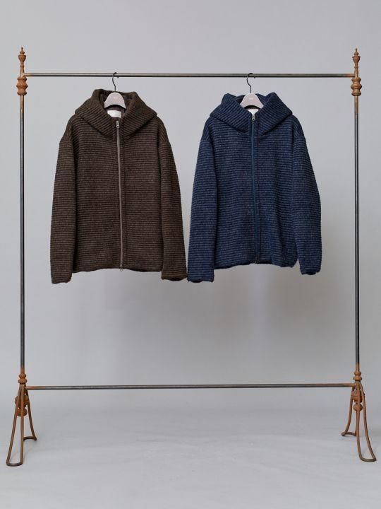 TROVE / PILVI ZIP PARKA / BROWN photo
