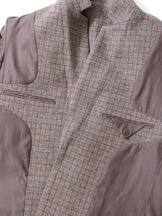 TROVE / RUUTUKA JKT / GRAY BEIGE photo
