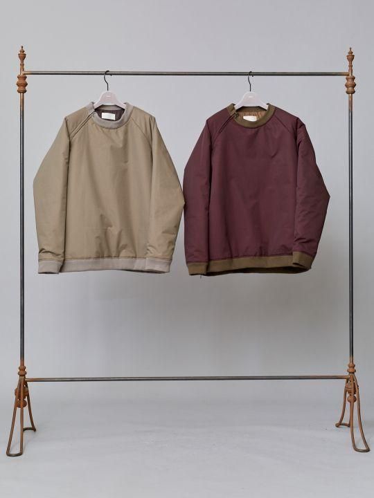 TROVE / VAHA CREW NECK / WINE BROWN photo