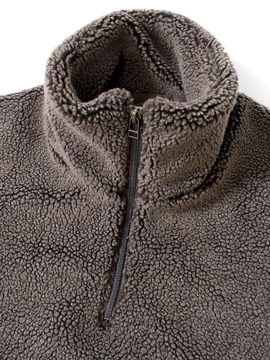 TROVE / WARM HALF ZIP BLOUSON / OLIVE photo