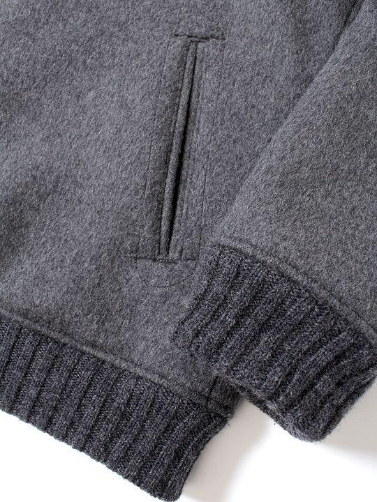 TROVE / POROMIES BLOUSON / CHARCOAL GRAY photo
