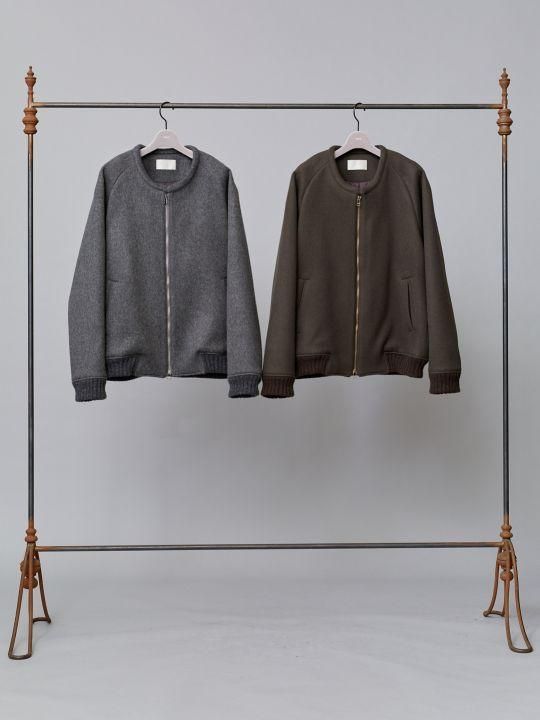 TROVE / POROMIES BLOUSON / CHARCOAL GRAY photo