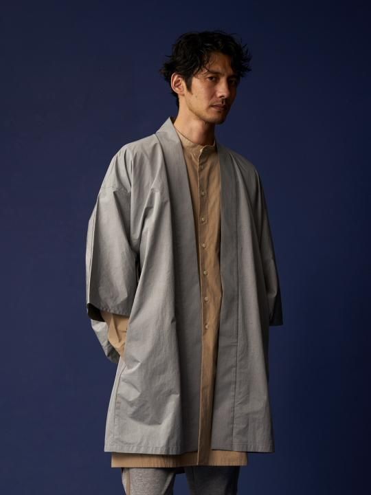WAROBE / NYLON HAORI / GRAY photo