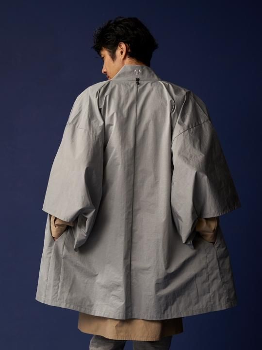 WAROBE / NYLON HAORI / GRAY photo
