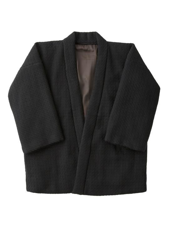 【 PRE-ORDER】WAROBE / WOOL DOTERA / BLACK photo