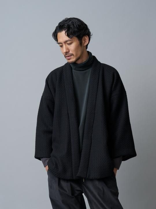 【 PRE-ORDER】WAROBE / WOOL DOTERA / BLACK photo