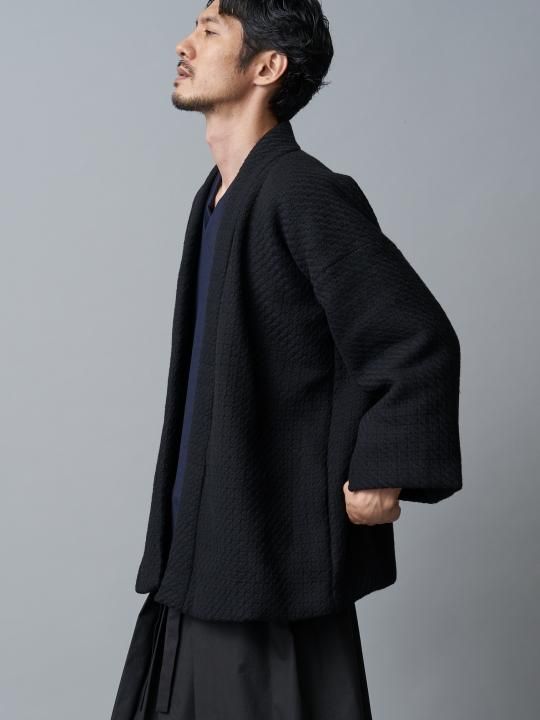 【 PRE-ORDER】WAROBE / WOOL DOTERA / BLACK photo