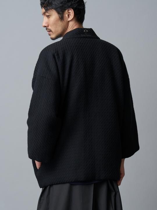 【 PRE-ORDER】WAROBE / WOOL DOTERA / BLACK photo