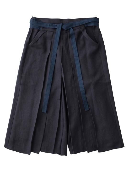 WAROBE / WOOL HAKAMA / DARK NAVY photo