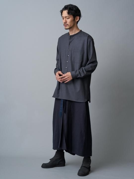 WAROBE / WOOL HAKAMA / DARK NAVY photo