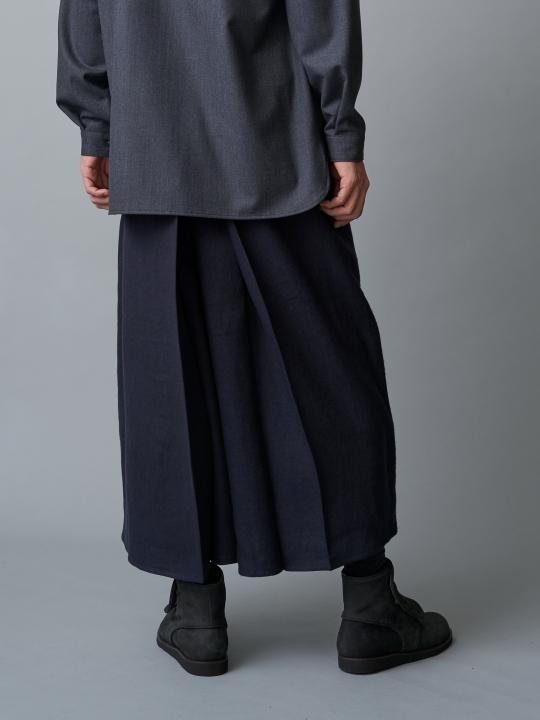 WAROBE / WOOL HAKAMA / DARK NAVY photo