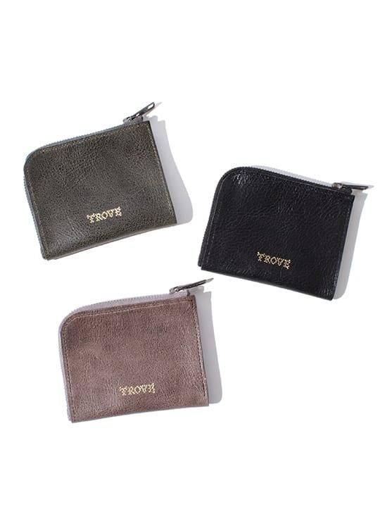 TROVE / SULKA LEATHER WALLET ( MINI ) / BLACK photo