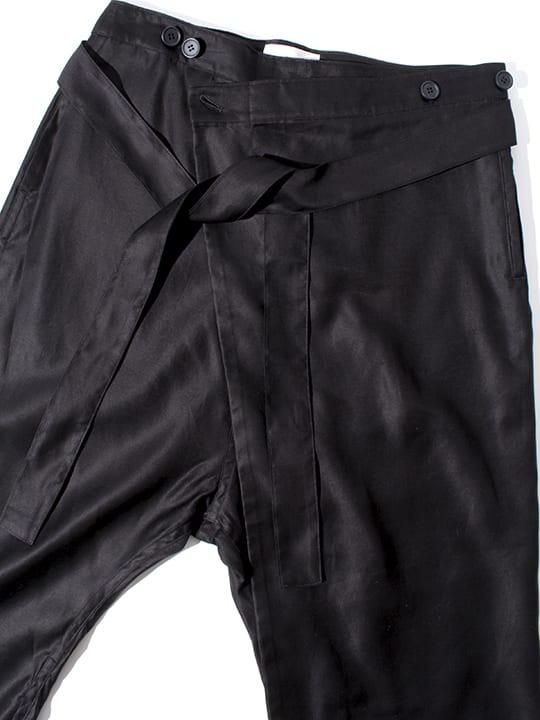 【予約商品】TROVE / TREMOR PANTS / BLACK photo