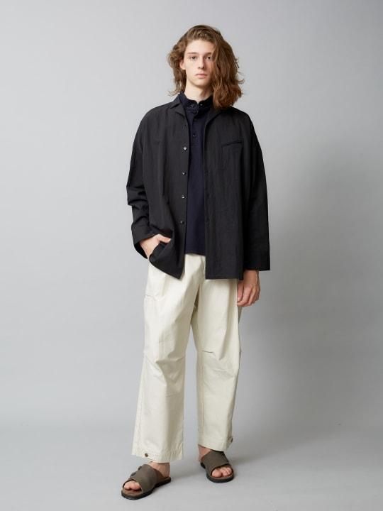 TROVE / KOVA WIDE CARGO PANTS / CREAM photo