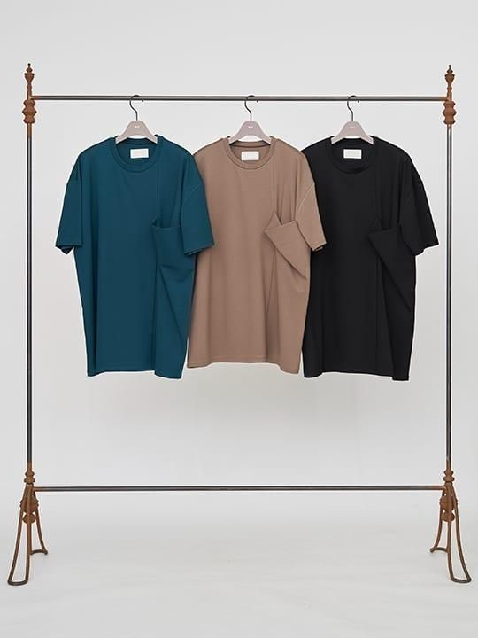 TROVE / WIDE POCKET TEE / BLACK photo