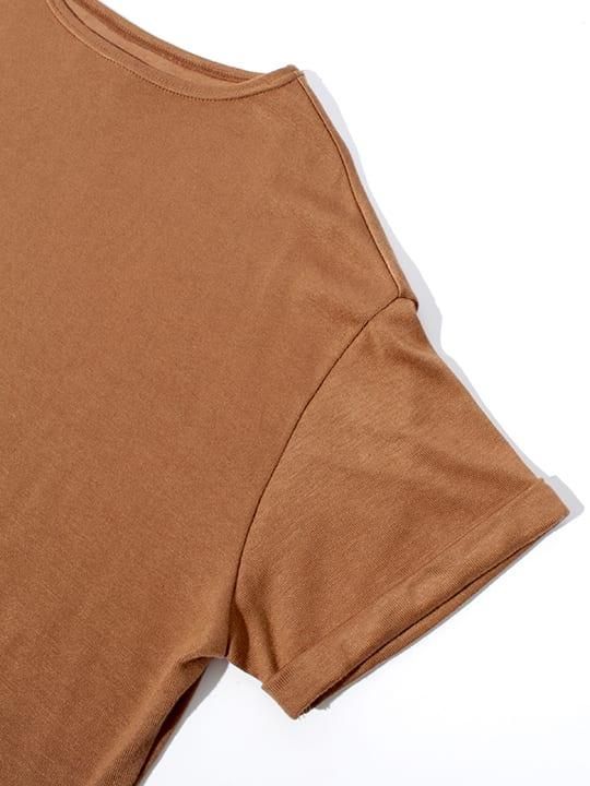 TROVE / JALKA WIDE TEE / CAMEL photo