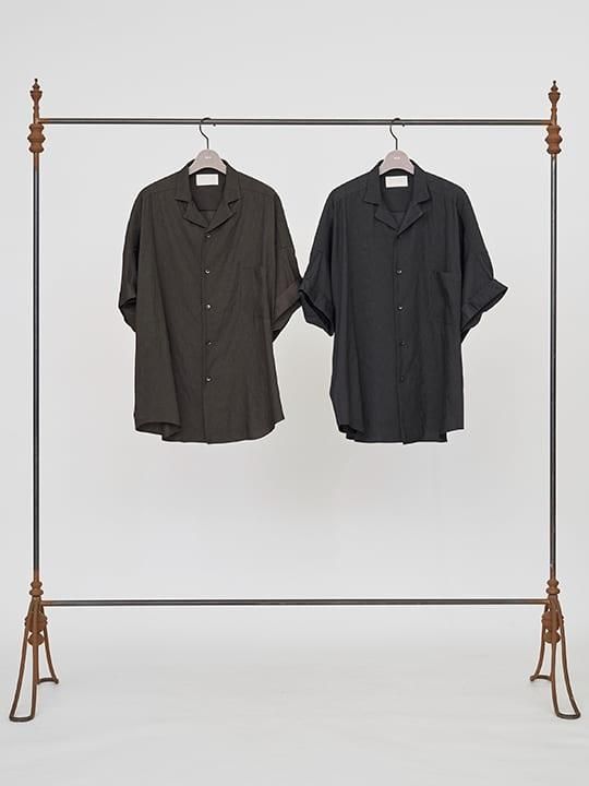 【予約商品】TROVE / VALO WIDE SHIRT / BLACK photo