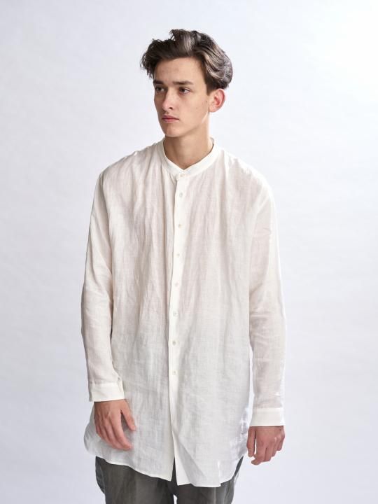 TROVE / MAALARI LONG SHIRT / WHITE photo