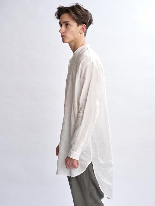 TROVE / MAALARI LONG SHIRT / WHITE photo