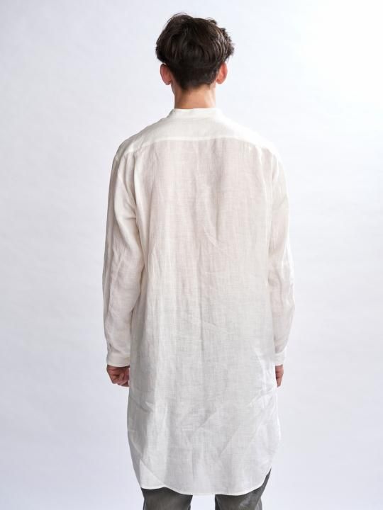 TROVE / MAALARI LONG SHIRT / WHITE photo