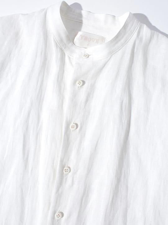 TROVE / MAALARI LONG SHIRT / WHITE photo