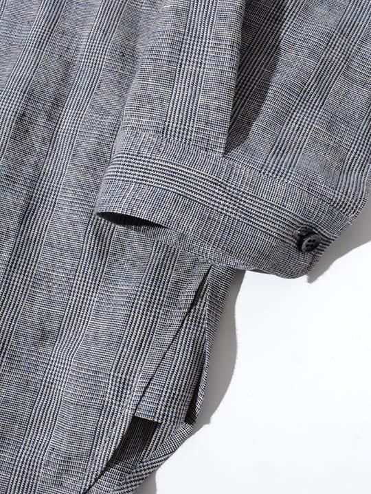 【予約商品】TROVE / UNI WIDE SHIRT / GLEN CHECK photo